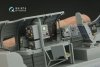 Quinta Studio QD32151 Avro Lancaster B. Mk.I 3D-Printed & coloured Interior on decal paper (HK Model) 1/32